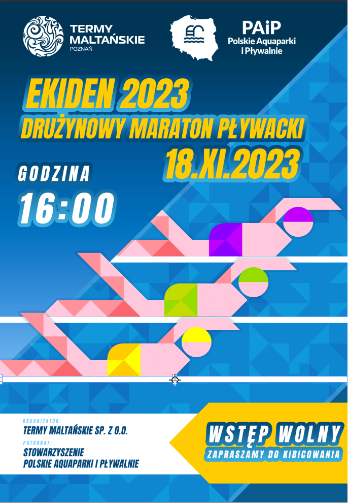 Ekiden23 swimming poster